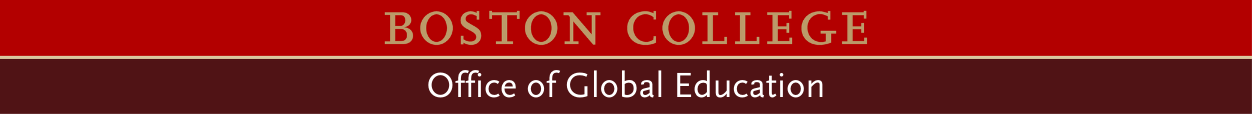 Office of Global Education - Boston College